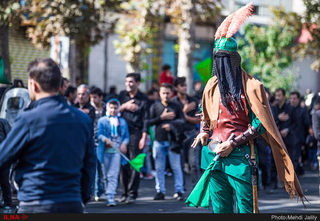 عزاداری تاسوعا در شهرستان خوی