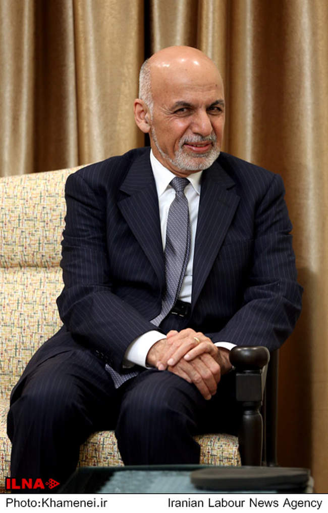 دیدار رئیس جمهور افغانستان با رهبر معظم انقلاب