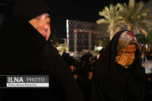 مراسم وداع با پیکر ١٥٠ شهید ٨ سال جنگ تحمیلی
