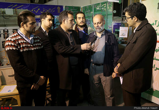 بازدید علیرضا محجوب از نمایشگاه بین المللی الکامپ