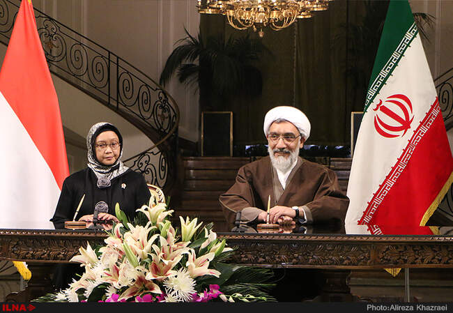امضای چهار سند همکاری بین ایران و اندونزی 