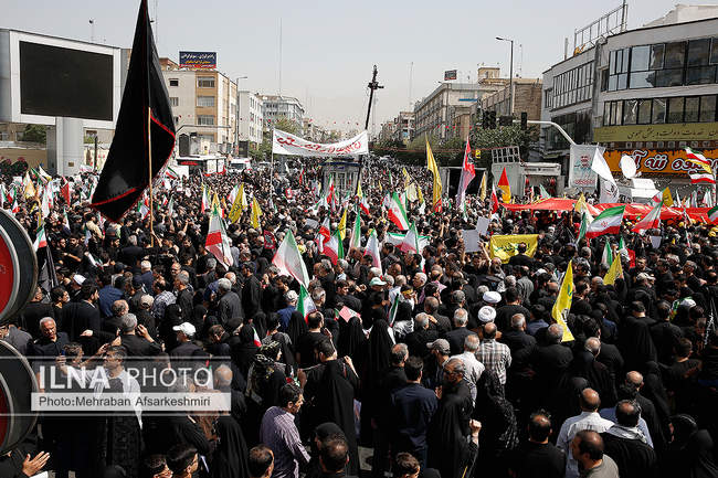 مراسم تشییع شهدای اقتدار - تهران / 2