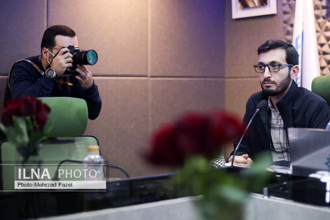 نشست خبری حمیدرضا جعفریان (رییس سازمان سینمایی حوزه هنری) 