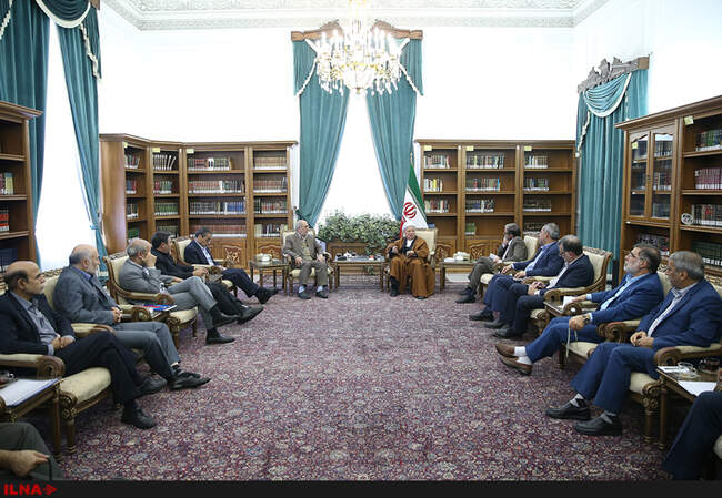  دیدار جمعی از سرداران بازنشسته سپاه پاسداران با آیت‌الله هاشمی رفسنجانی