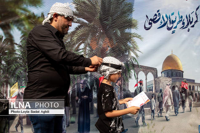 برگزاری مراسم پیاده روی جاماندگان اربعین در تهران/ 1