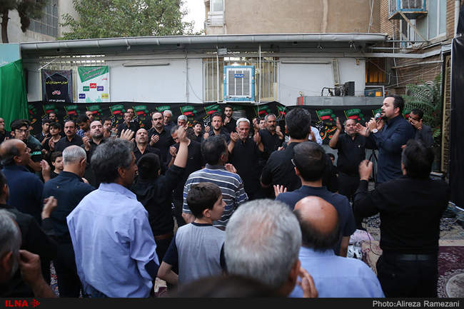 چهارمین شب مراسم عزاداری حضرت اباعبدالله الحسین (ع) در خانه کارگر 