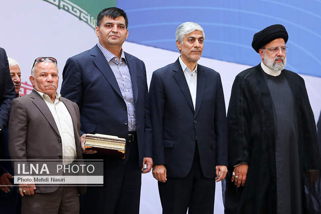 مراسم تجلیل از مدال‌آوران و قهرمانان ورزشی با حضور رییس جمهور