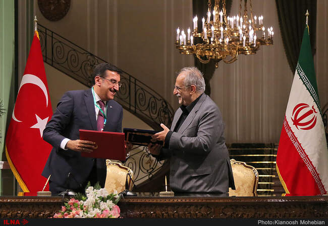 مراسم استقبال رسمی از رجب طیب اردوغان، رییس جمهور ترکیه