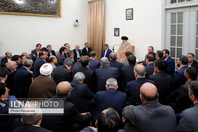 حضرت آیت الله خامنه‌ای در دیدار با وزیر کشور و استانداران