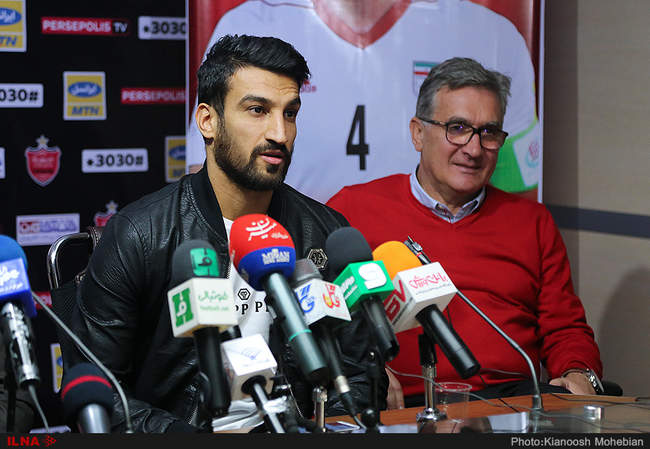 نشست خبری خداحافظی سیدجلال حسینی از تیم ملی فوتبال