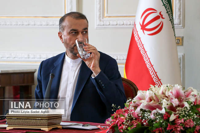 آخرین نشست خبری حسین امیر عبداللهیان وزیر امور خارجه در سال ۱۴۰۱ 