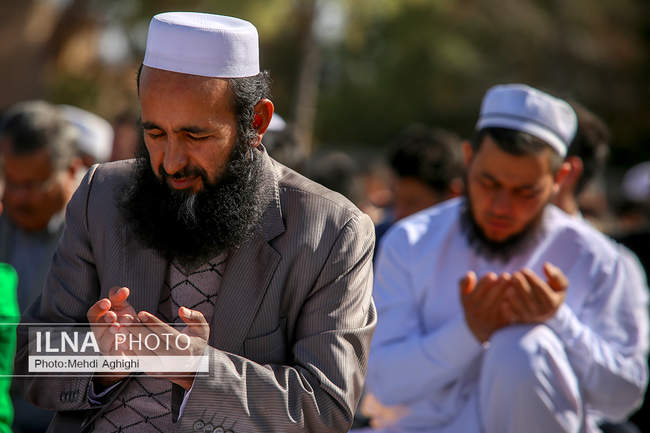 نماز عید سعید فطر اهل سنت در مشهد
