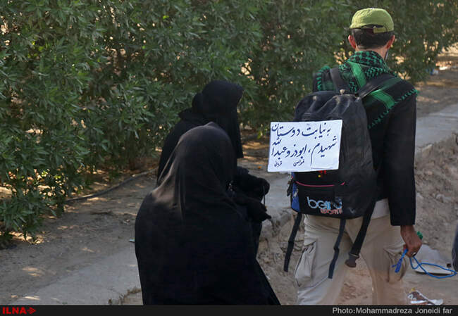 راهپیمایی زائران اربعین حسینی از نجف تا کربلا/2