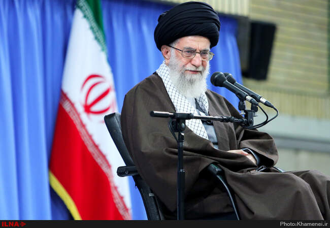 دیدار معلمان و فرهنگیان با رهبر انقلاب اسلامی 