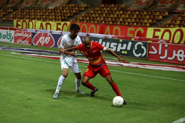 گزارش تصویری: نکونام با فولاد همچنان روی نوار برد