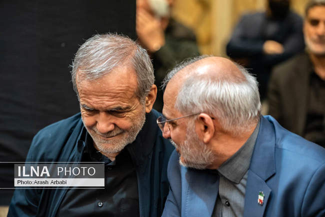 مراسم بزرگداشت مرحوم احمد توکلی با حضور رییس جمهور 