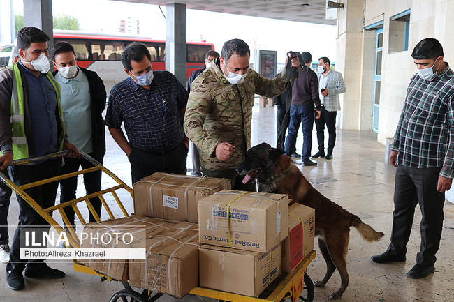 طرح مبارزه با قاچاق مواد مخدر در پایانه غرب تهران