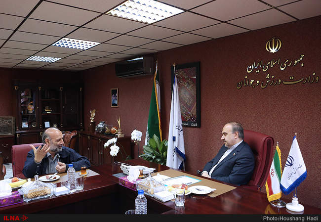 دیدار علیرضا محجوب دبیرکل خانه کارگر با وزرای دولت دوازدهم