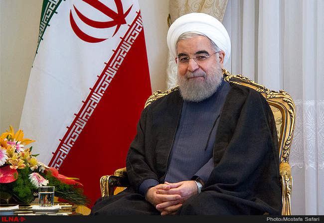 دیدار حسن روحانی رئیس جمهور کشورمان با دیمیتریس سیلورس رئیس مجلس قبر