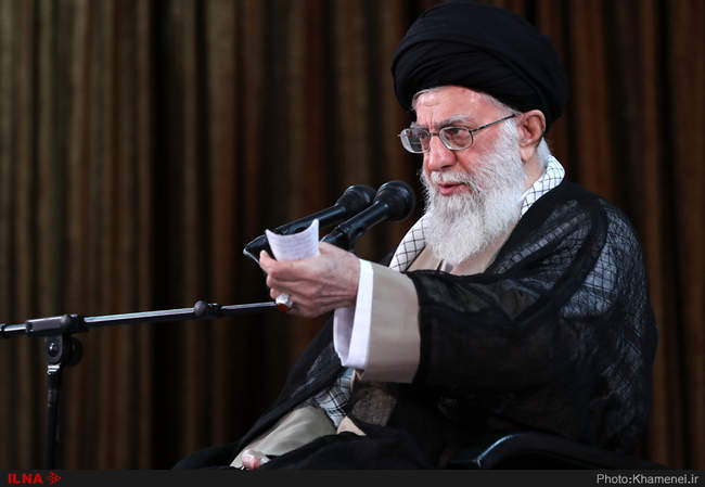 دیدار سفرا و مسئولان وزارت امور خارجه با رهبر معظم انقلاب 