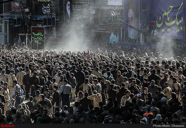 آیین گل مالی عاشورای حسینی در لرستان