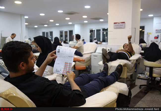اهدای خون یک هزار و ۳۳۵ تهرانی در شب بیست و یکم ماه رمضان