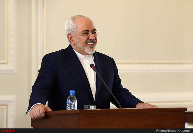 دیدار وزیر امور خارجه استونی با محمد جواد ظریف