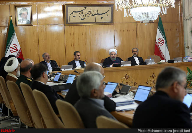 جلسه امروز هیات دولت