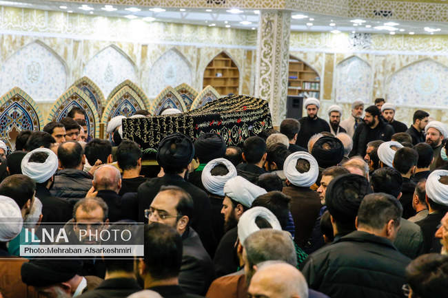 مراسم تشییع محمدمهدی صدیقی