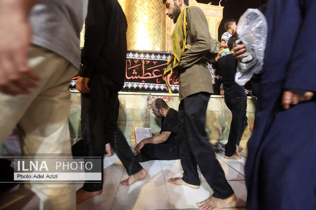 حال و هوای حرم امام علی (ع) در آستانه‌ی اربعین حسینی  