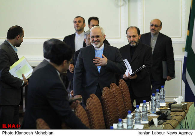 نشست وزرای امور خارجه ایران و آفریقای جنوبی