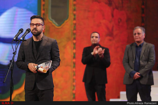 تصاویر سینماگران در  اختتامیه سی‌وششمین جشنواره فیلم فجر