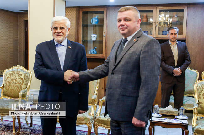 دیدار وزیر صنایع بلاروس با معاون اول رئیس جمهور