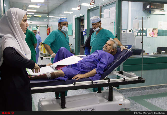 اعزام  مصدومان زلزله کرمانشاه به بیمارستان مدنی کرج