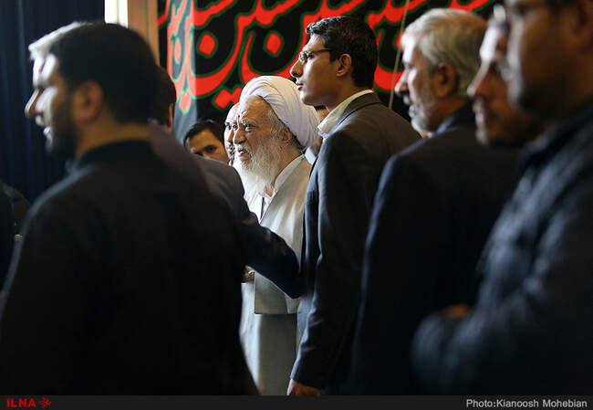مراسم ترحیم پدر سردار سلیمانی