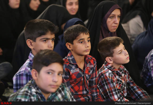 دیدار کودکان تحت پوشش سازمان بهزیستی کشور با آیت الله هاشمی رفسنجانی