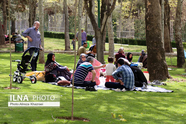 روز طبیعت در بوستان ملت تهران