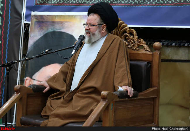 مراسم بزرگداشت مرحوم غضنفر رکن آبادی در مسجداعظم قم