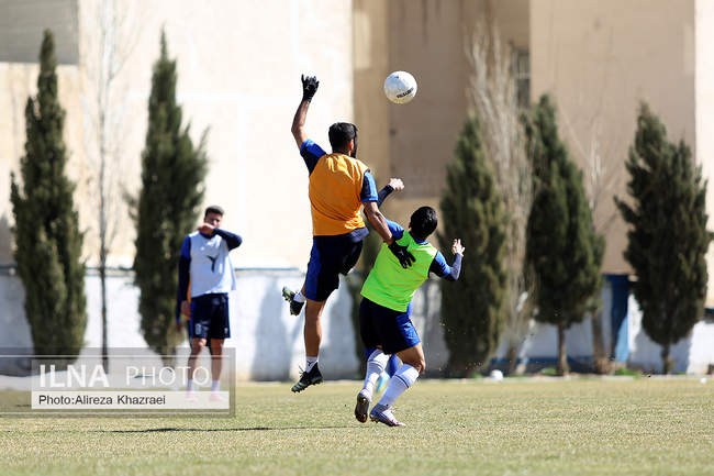 تمرین تیم فوتبال استقلال تهران