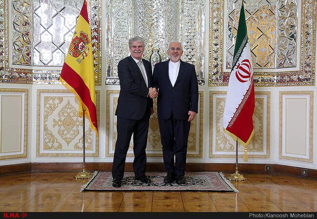 Meeting of Foreign Ministers of Iran and Spain