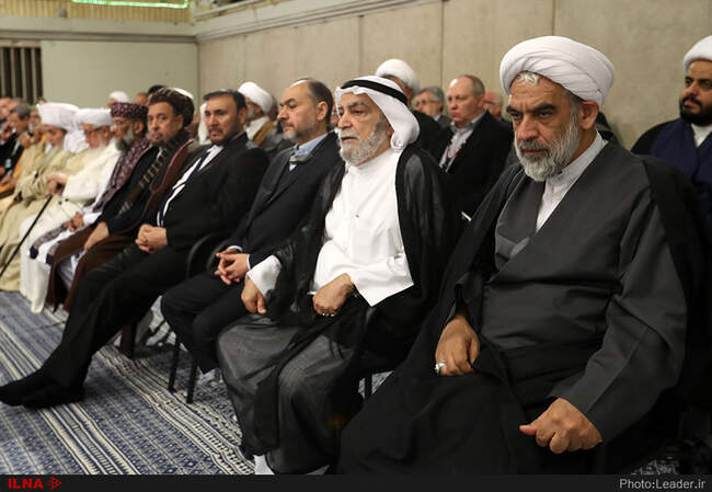 دیدار  شرکت‌کنندگان در اجلاس محبان اهل بیت(ع) ومسئله تکفیری‌ها با رهبر انقلاب 