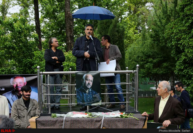 گزارش تصویری از مراسم تشییع پیکر نقی سیف‌جمالی 