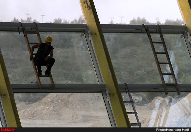 بازدید از پروژه های جدید منطقه آزاد کیش
