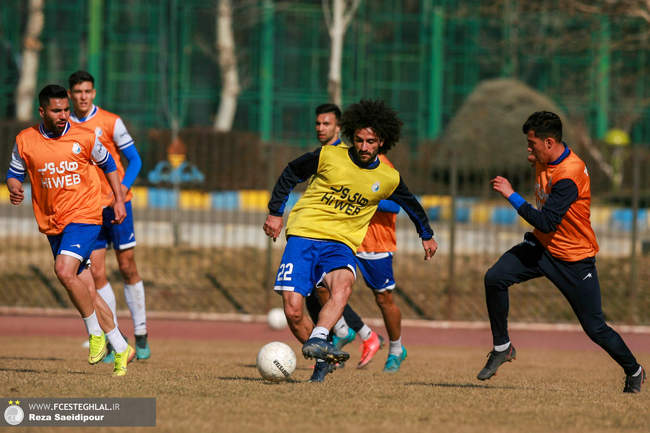 گزارش تصویری: آخرین جلسه تمرینی استقلال پیش از سفر به مسجدسلیمان