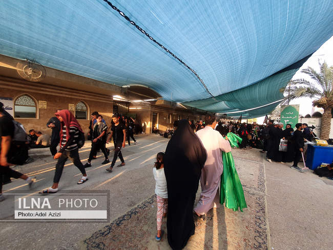 مسجد کوفه میزبان زائران اربعین