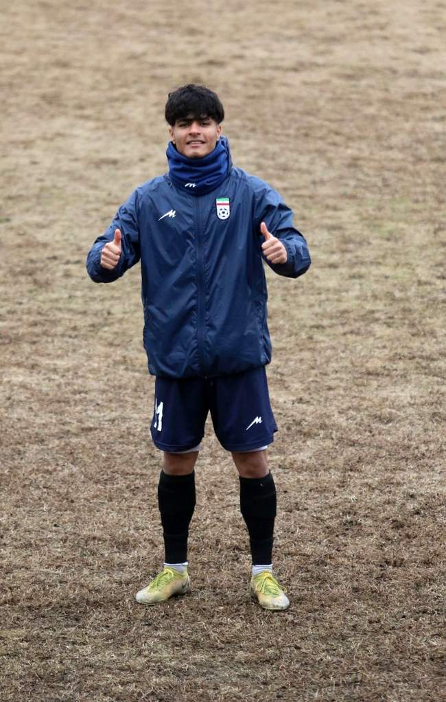 تصاویر دومین  تمرین تیم ملی جوانان ایران در فرغانه ازبکستان