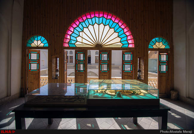 خانه تاریخی تاج از جاذبه های گردشگری تاریخی شهر کاشان