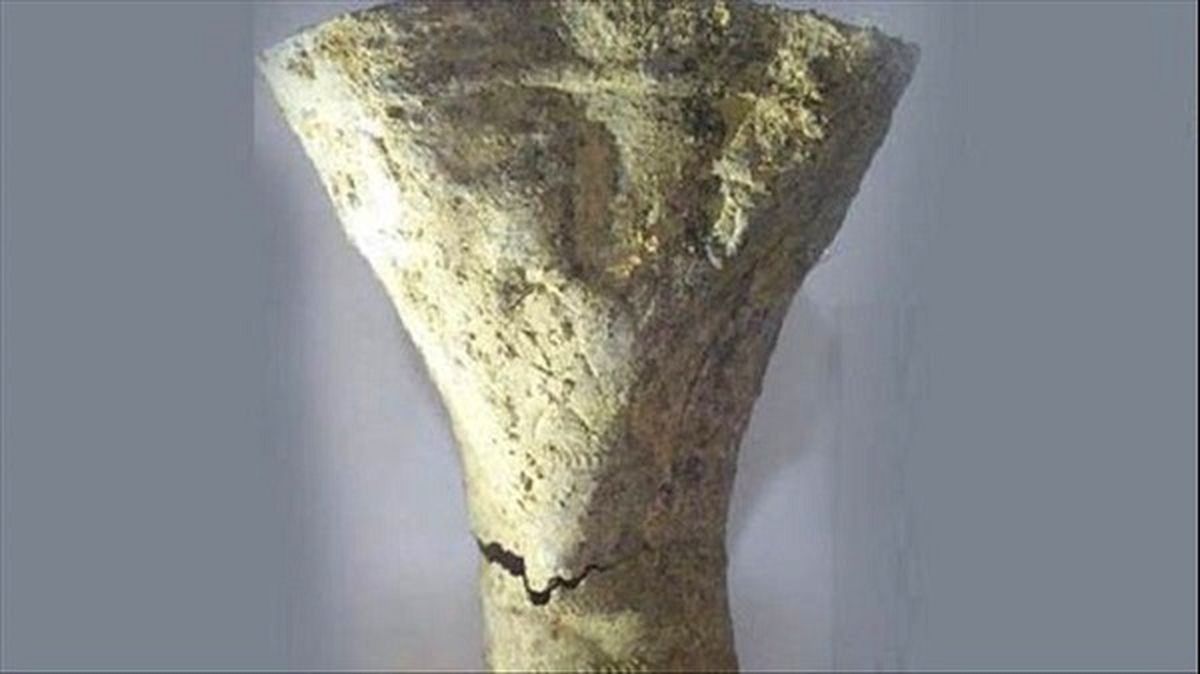 مرمت و پژوهش  جام 3000 ساله کشف شده در خلخال 