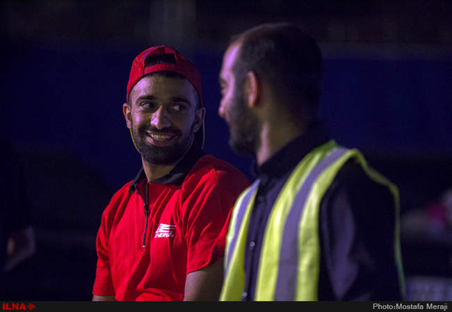 اجرای حرکات نمایشی تاپ رایدر در پارک دولت شهر دزفول