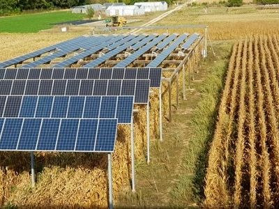 استفاده از سیاست‌های تشویقی در ایجاد مزرعه‌های خورشیدی توسط کشاورزان 